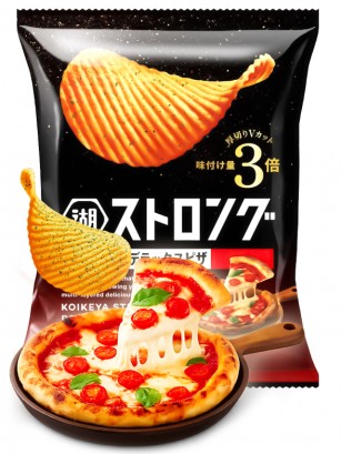 Patatas Koikeya Strong Pizza Rich | Receta Muy Crujiente 53g.